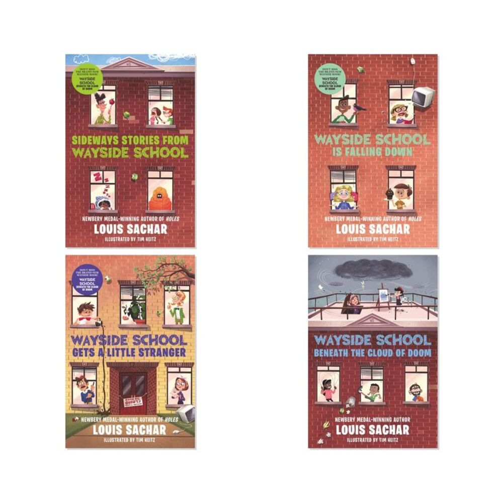 Wayside School 4-Book Collection - Complete Louis Sachar Bundle